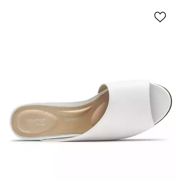 NWT Rockport Total Motion Wedge Leather Sandals - Picture 5 of 11